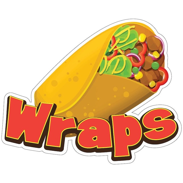 Signmission Wraps Decal Concession Stand Food Truck Sticker, 8" x 4.5", D-DC-8 Wraps19 D-DC-8 Wraps19 - main